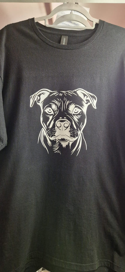 Staffie T Shirt - Differences Not Disabilities
