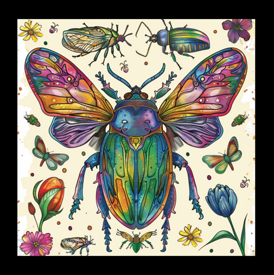 Colouring book Bugs - Differences Not Disabilities