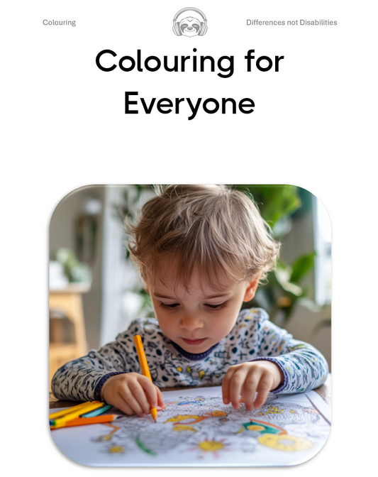 Colouring Book for Everyone (Digital) - Differences Not Disabilities