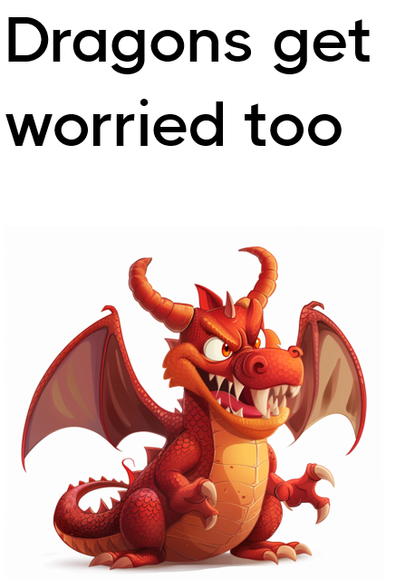 Dragons Get Worried Too (Digital) - Differences Not Disabilities