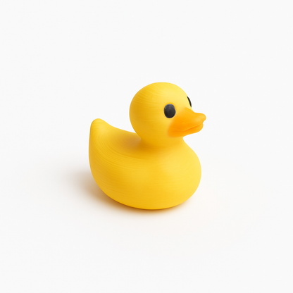 Tiny 3D Printed Duck - Differences Not Disabilities
