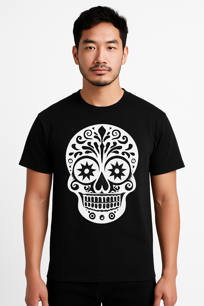 Sugar skull T-Shirt - Differences Not Disabilities