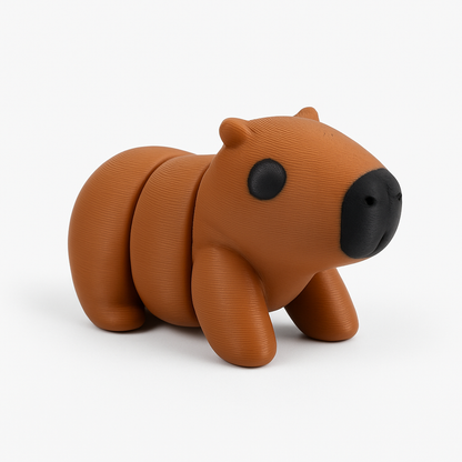 3D Printed Capybara Small - Differences Not Disabilities