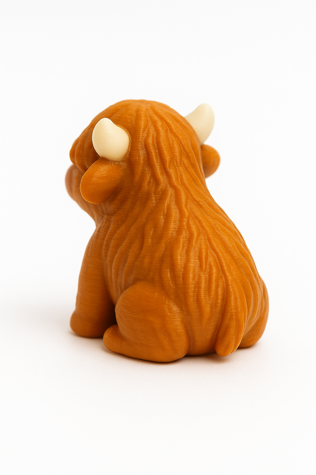 Highland Cow 3D Printed