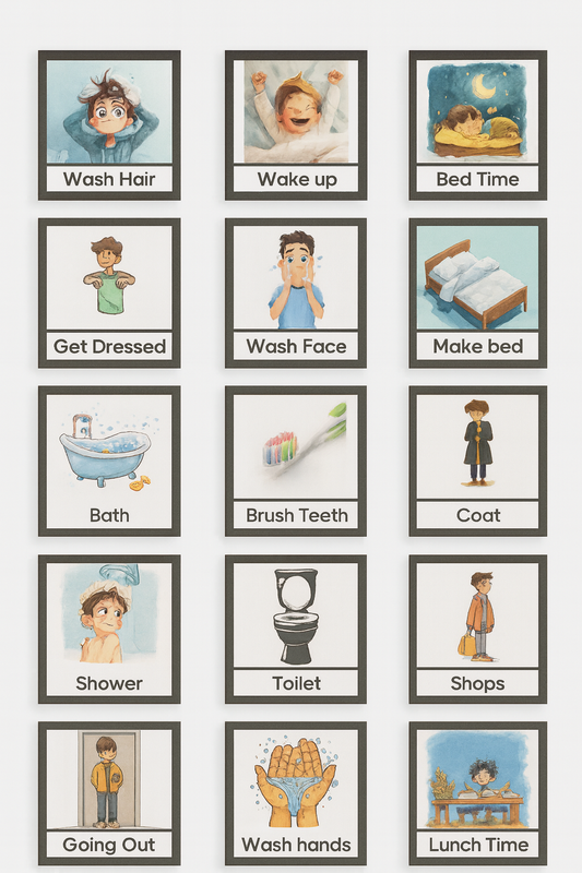 Schedule - 1,2,3,4 - Differences Not Disabilities