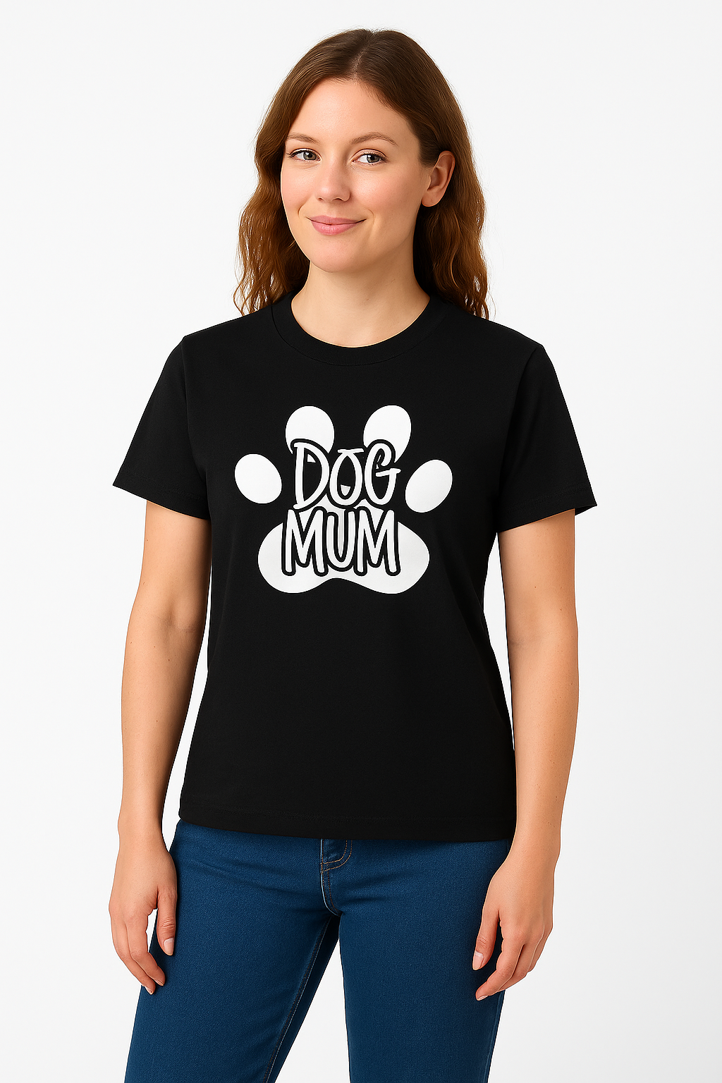 Dog Mum T-Shirt - Differences Not Disabilities