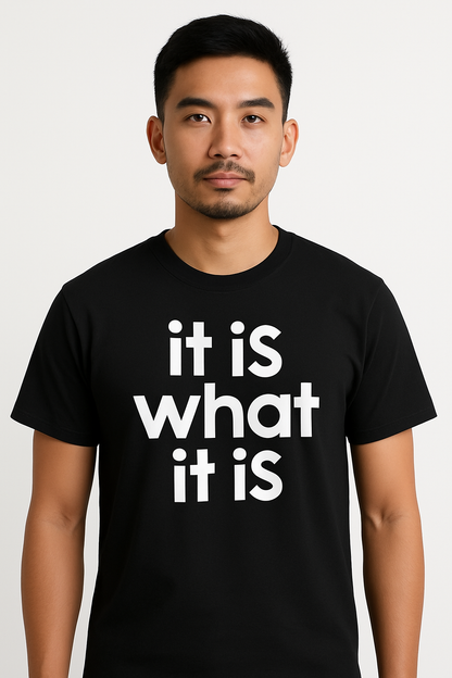 It Is What It Is T-Shirt - Differences Not Disabilities