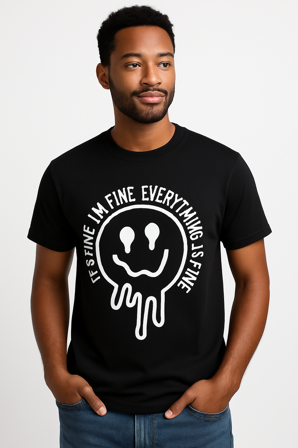 I'm Fine T-Shirt - Differences Not Disabilities