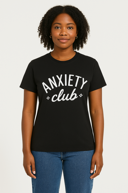 Anxiety Club T-shirt - Differences Not Disabilities