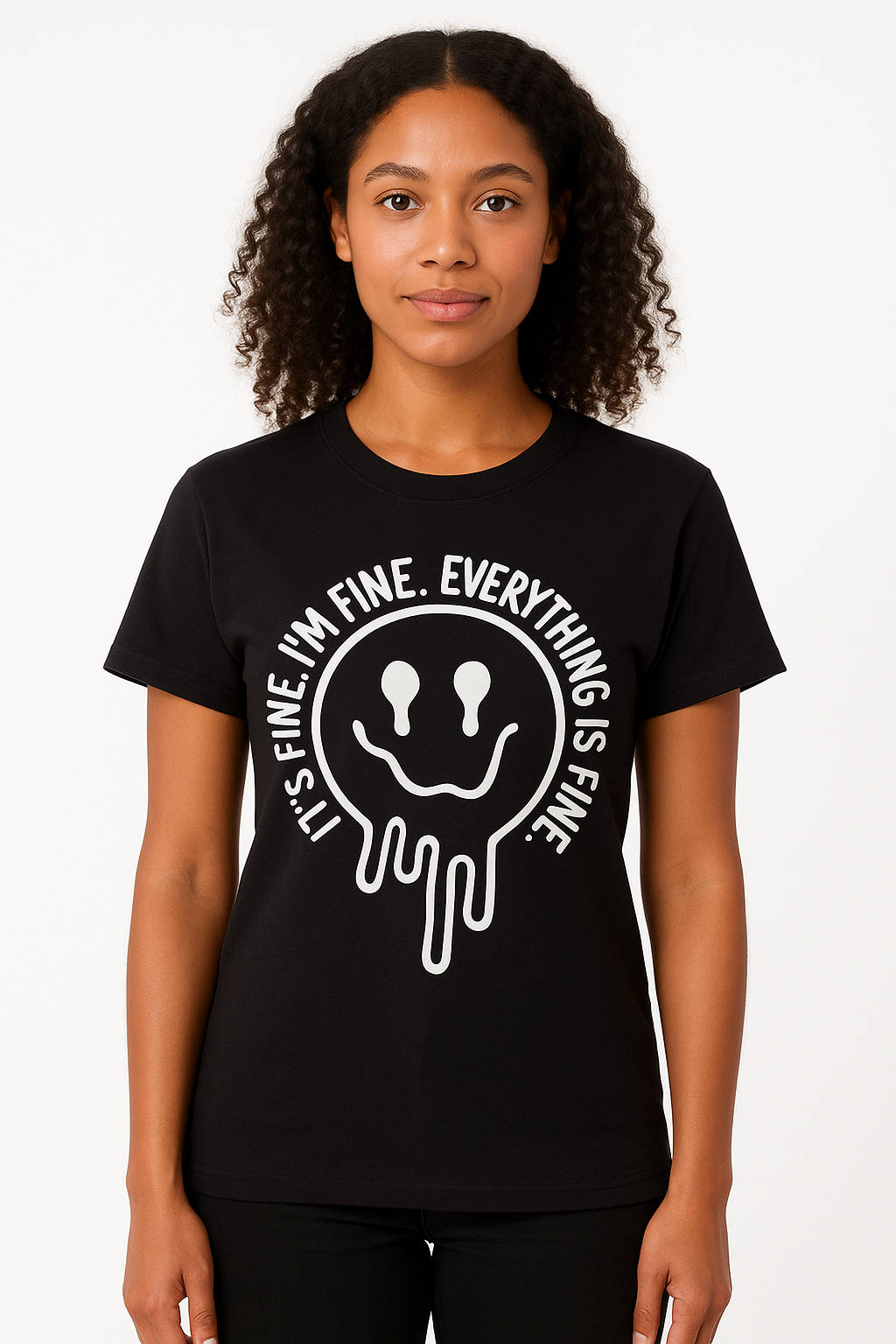 I'm Fine T-Shirt - Differences Not Disabilities