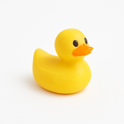 Tiny 3D Printed Duck - Differences Not Disabilities
