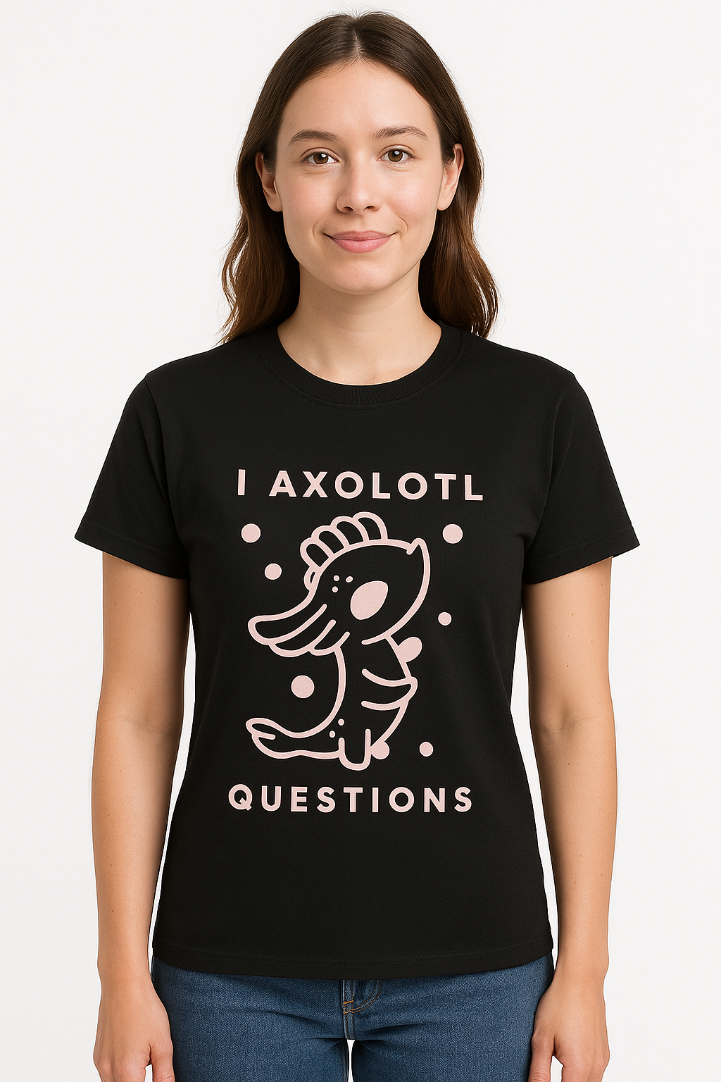 I Axylotl Questions Punny T-Shirt - Differences Not Disabilities