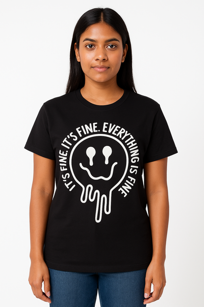 I'm Fine T-Shirt - Differences Not Disabilities