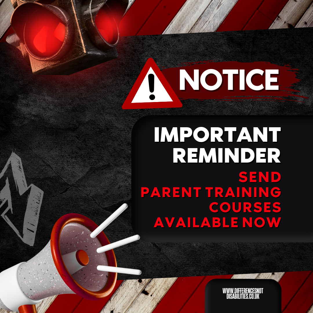 Boreham Wood Parent SEND Training Course 20th and 21st January 2026