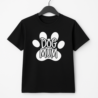 Dog Mum T-Shirt - Differences Not Disabilities