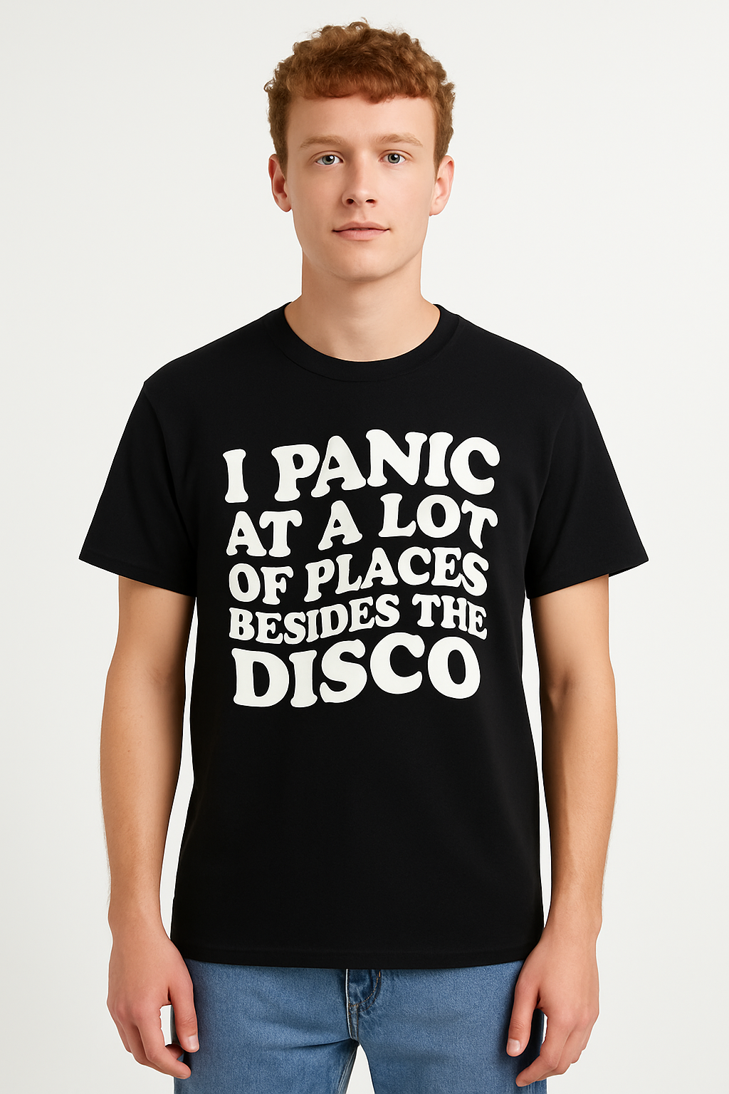 I Panic At A Lot Of Places T-Shirts - Differences Not Disabilities
