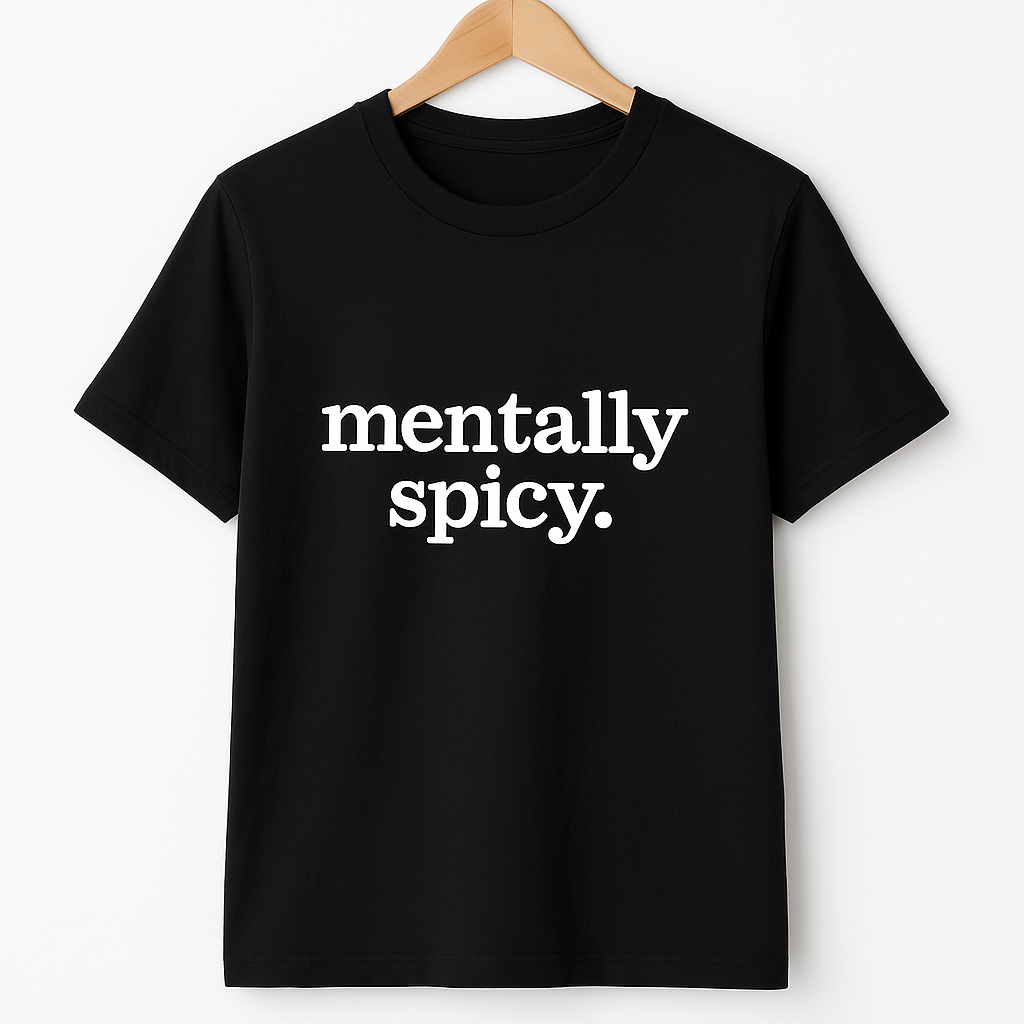 Mentally Spicy T-Shirt - Differences Not Disabilities