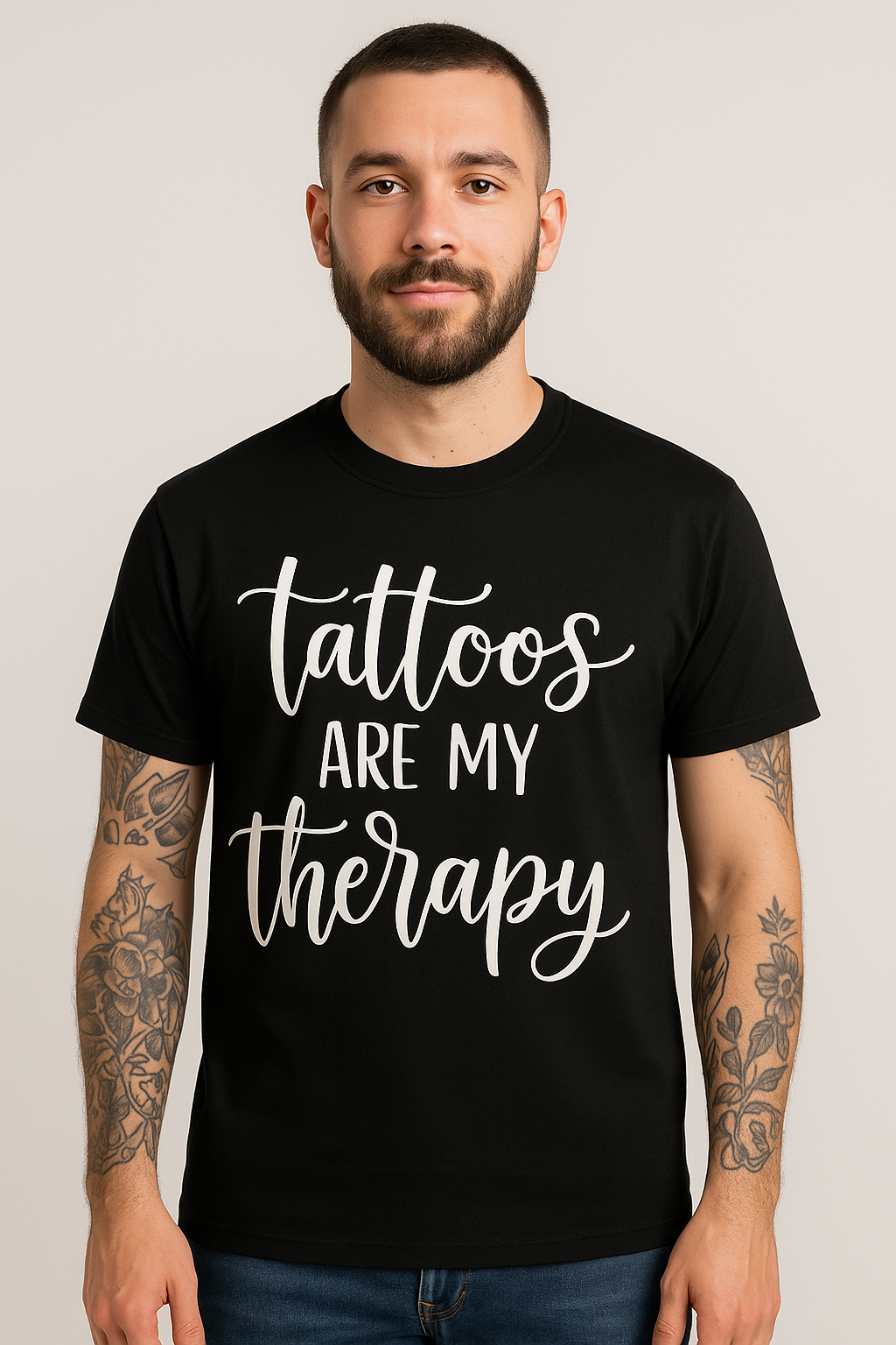 Tattoos Are My Therapy - T shirt