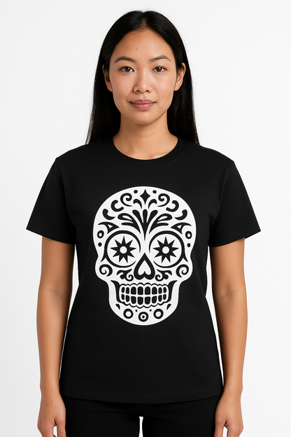 Sugar skull T-Shirt - Differences Not Disabilities