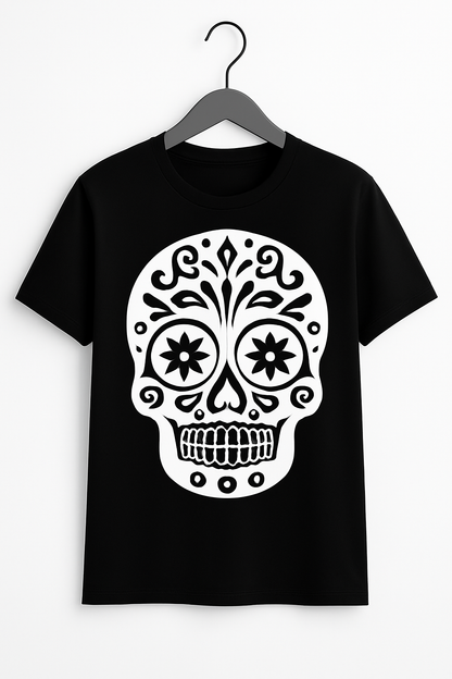 Sugar skull T-Shirt - Differences Not Disabilities