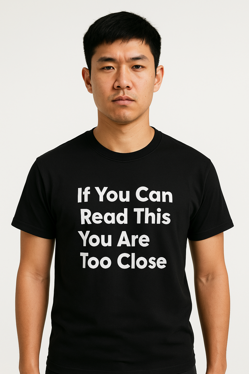 If You Can Read This You Are Too Close T-Shirt - Differences Not Disabilities