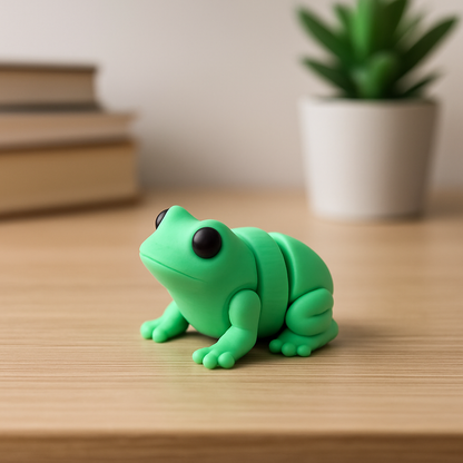 Articulated Frog 3D Print - Differences Not Disabilities