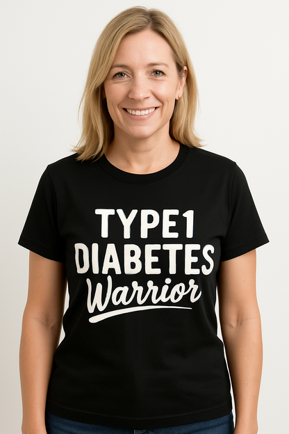 Type 1 Diabetes Warrior T-Shirt - Differences Not Disabilities