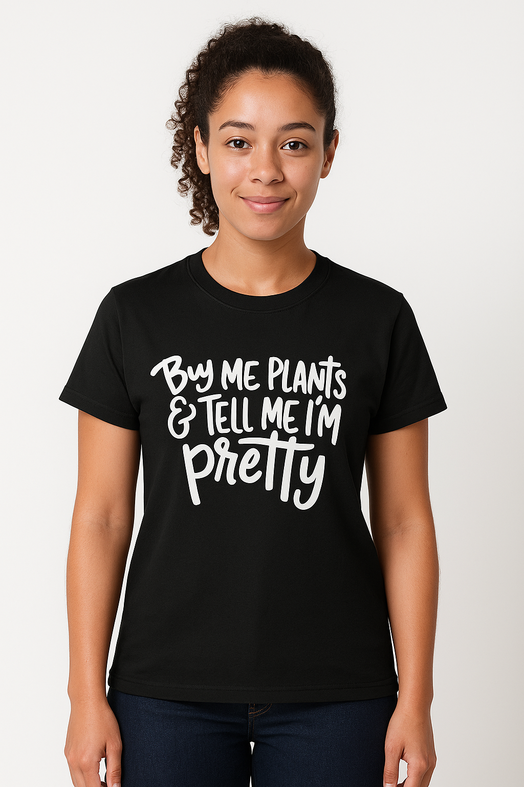 Buy Me Plants And Tell Me I'm Pretty T-Shirt - Differences Not Disabilities
