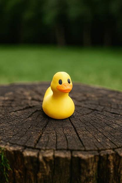 Tiny 3D Printed Duck - Differences Not Disabilities