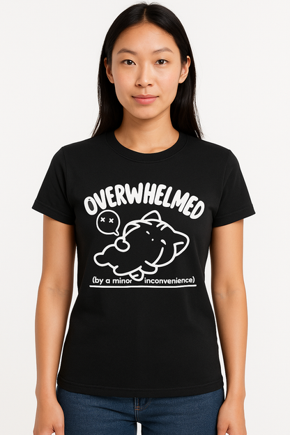 Overwhelmed (By A Minor Inconvenience) T-Shirt - Differences Not Disabilities