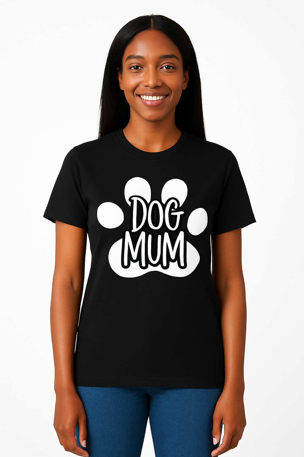 Dog Mum T-Shirt - Differences Not Disabilities