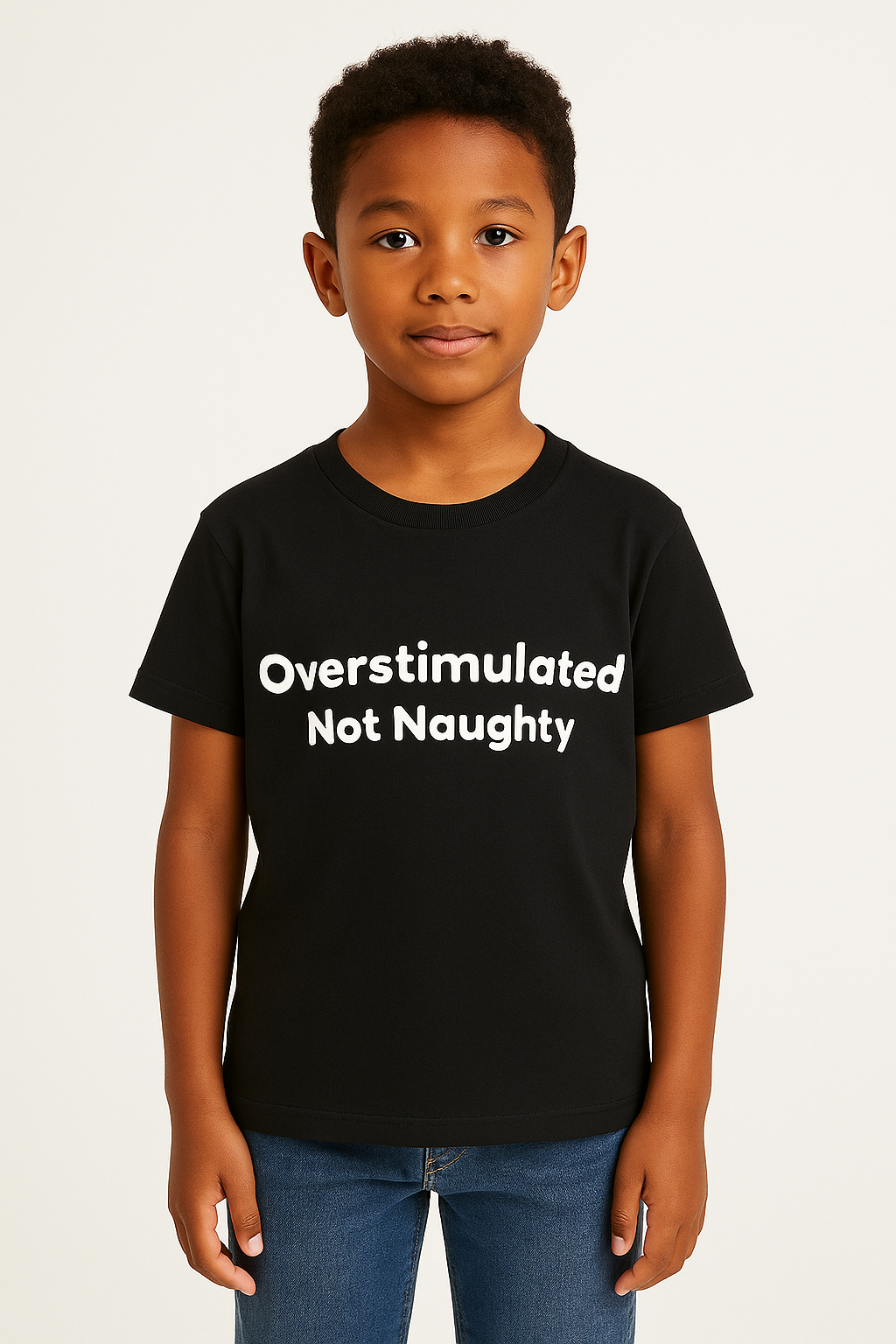 Overstimulated Not  T-shirt - Differences Not Disabilities