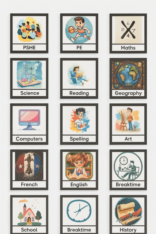 Schedule - 1,2,3,4 - Differences Not Disabilities