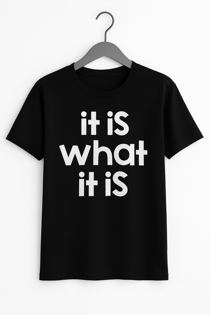 It Is What It Is T-Shirt - Differences Not Disabilities