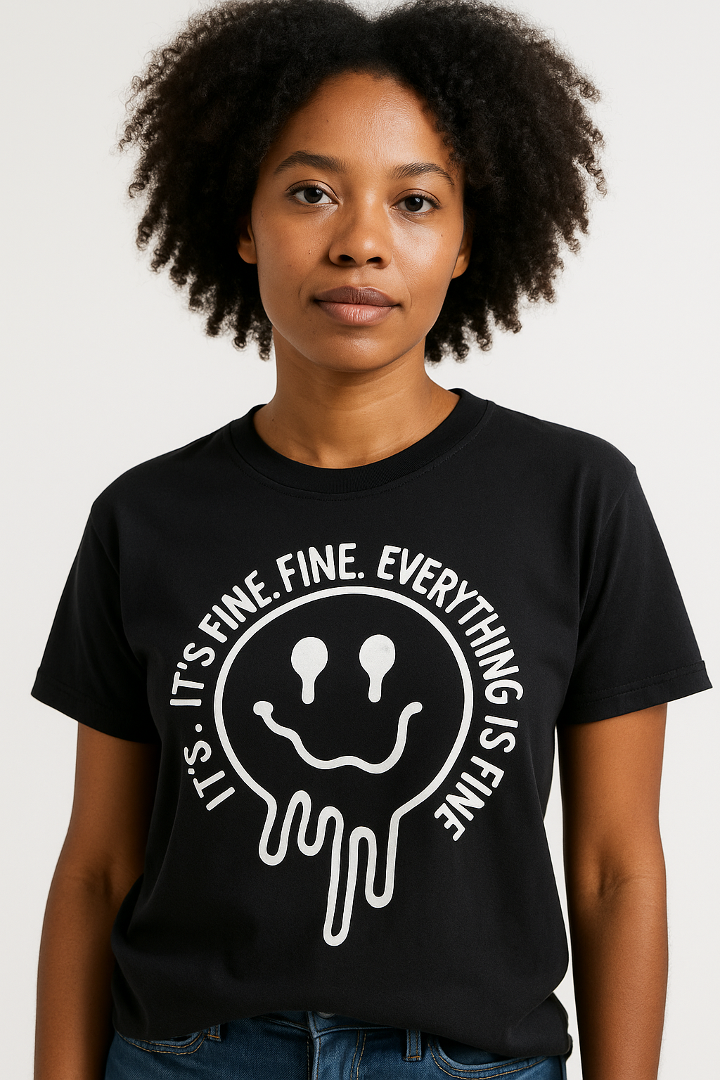 I'm Fine T-Shirt - Differences Not Disabilities