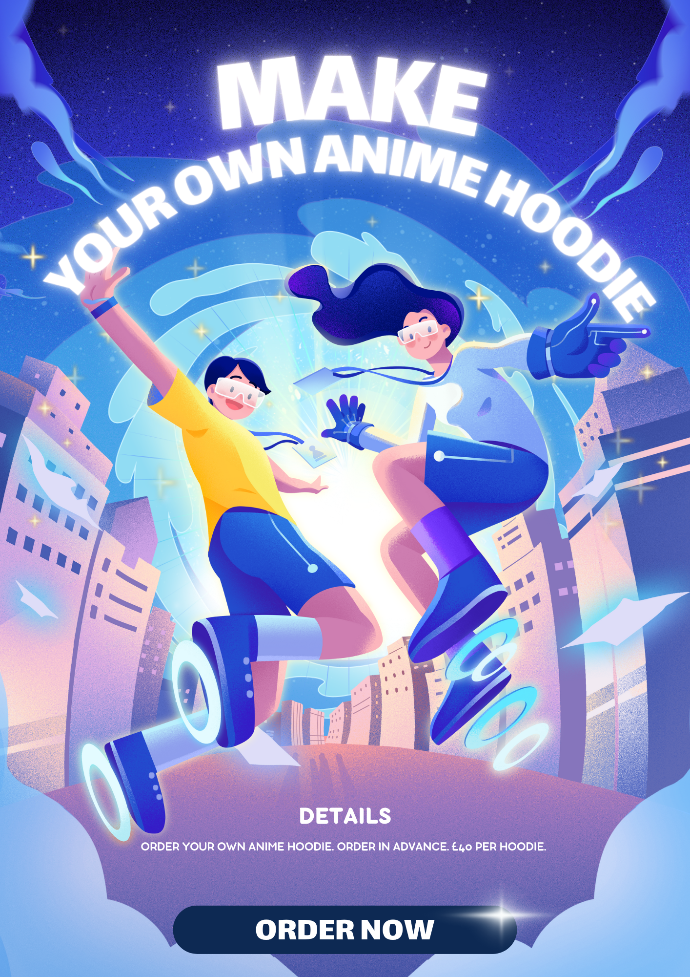 Make your own Anime Hoodie