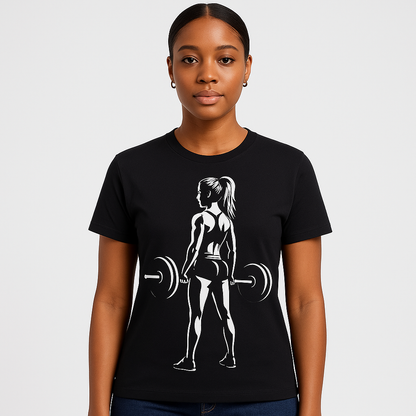 Gym Woman T Shirt - Differences Not Disabilities