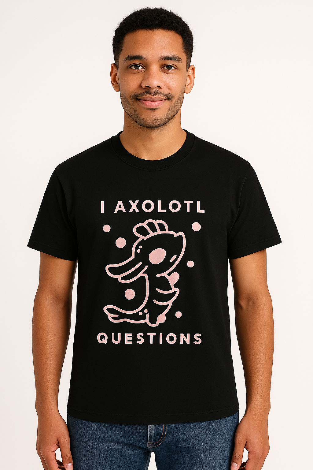 I Axylotl Questions Punny T-Shirt - Differences Not Disabilities