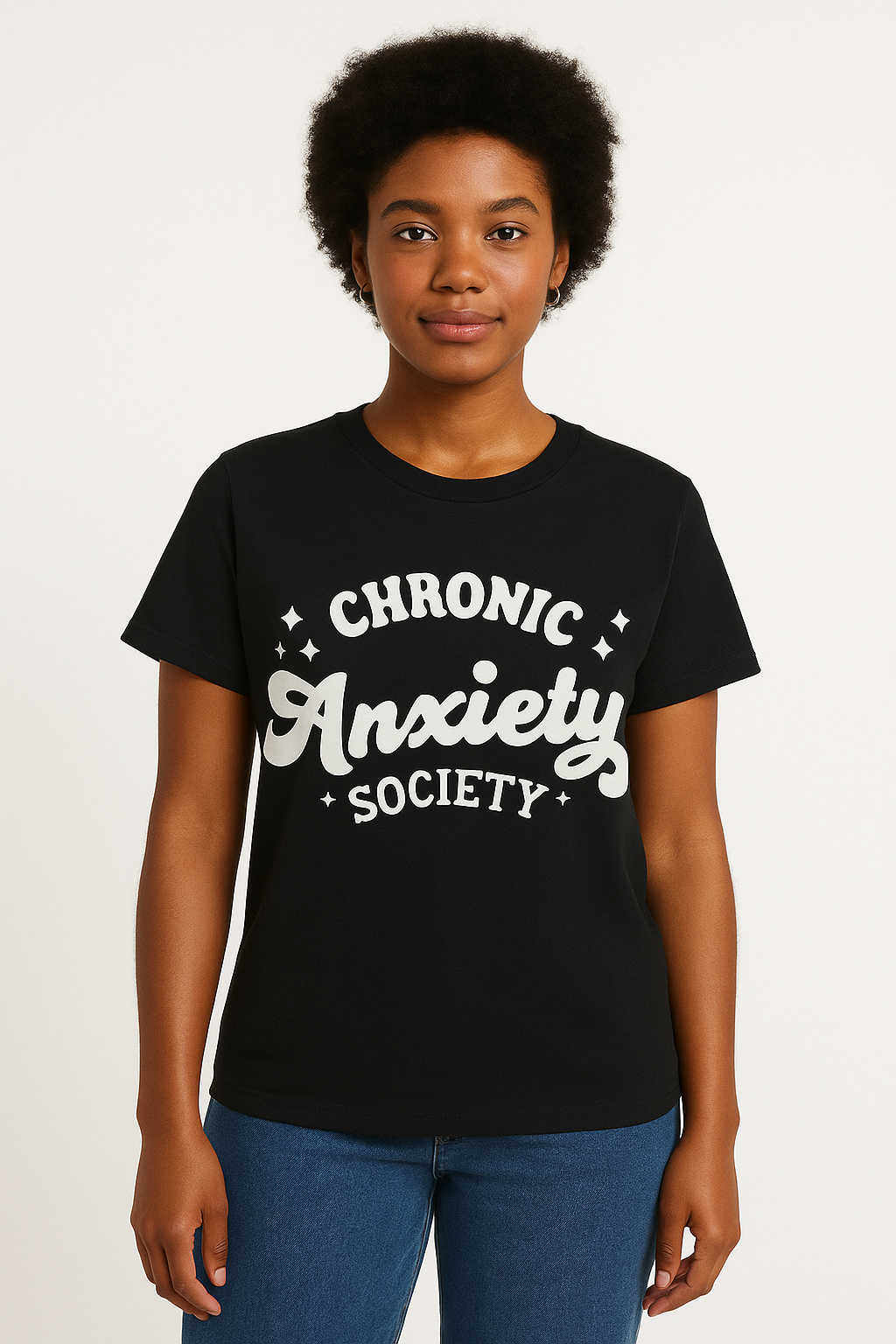Chronic Anxiety T-Shirt - Differences Not Disabilities