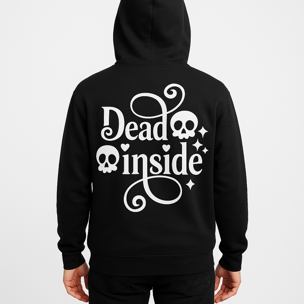 Dead Inside - Hoodies - Differences Not Disabilities