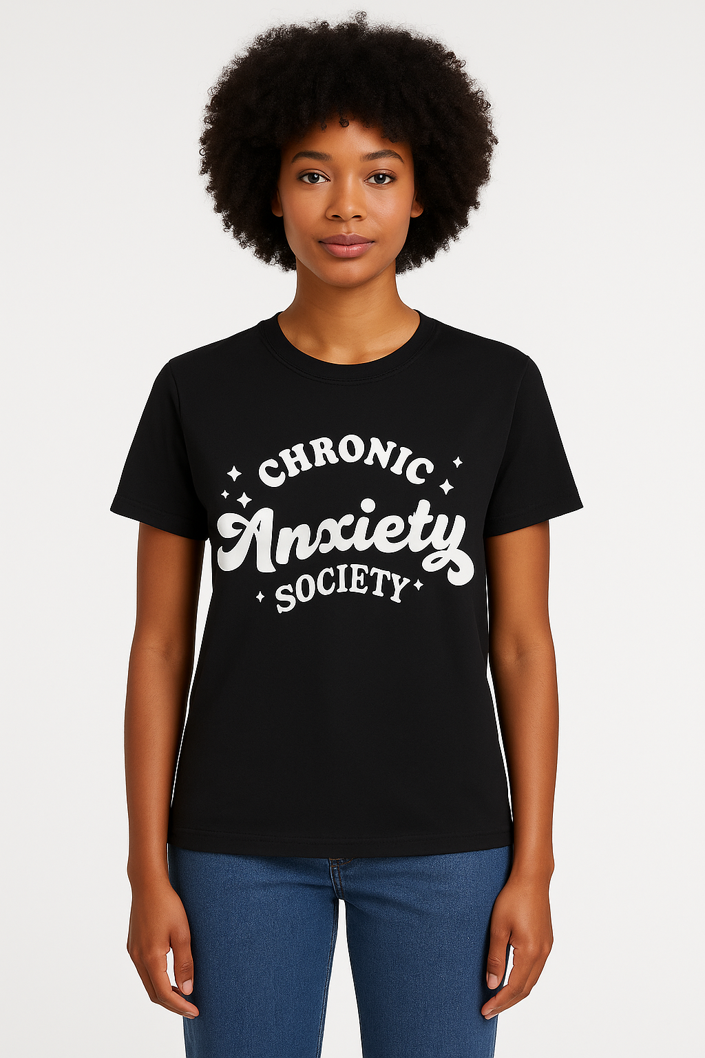 Chronic Anxiety T-Shirt - Differences Not Disabilities