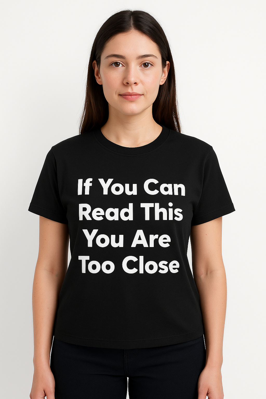 If You Can Read This You Are Too Close T-Shirt - Differences Not Disabilities