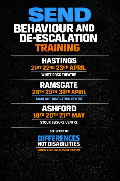 Ashford SEND Support Course - 19th, 20th, 21st May