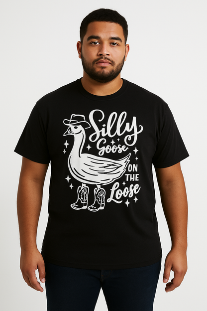Silly Goose on the Loose T Shirt - Differences Not Disabilities