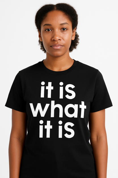 It Is What It Is T-Shirt - Differences Not Disabilities