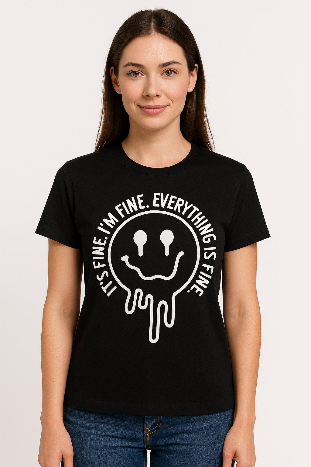 I'm Fine T-Shirt - Differences Not Disabilities