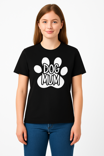Dog Mum T-Shirt - Differences Not Disabilities