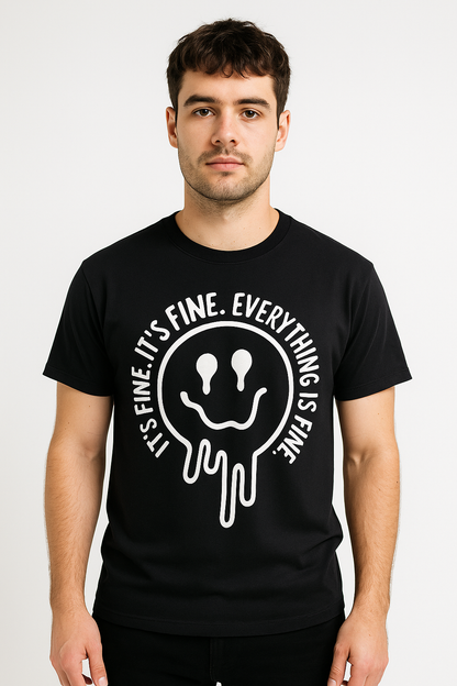 I'm Fine T-Shirt - Differences Not Disabilities