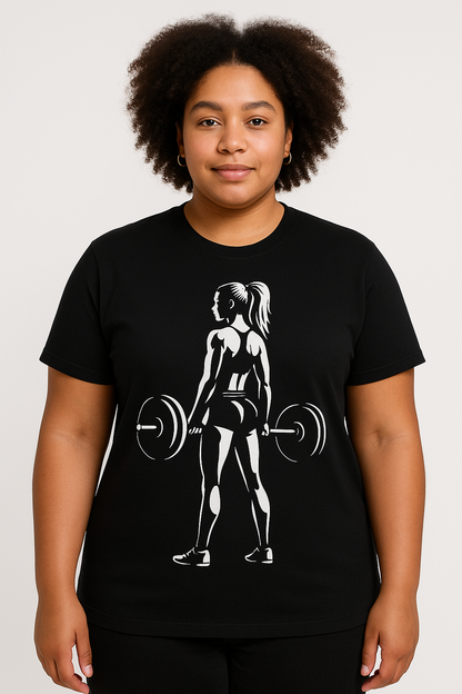 Gym Woman T Shirt - Differences Not Disabilities