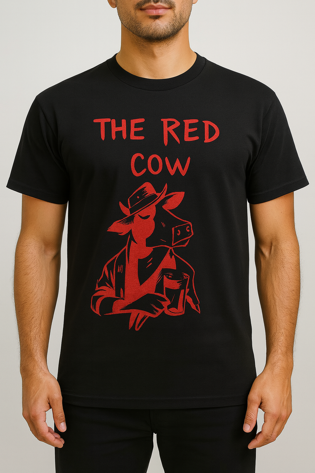 Barry Style Beer Top - Red Cow Sandwich